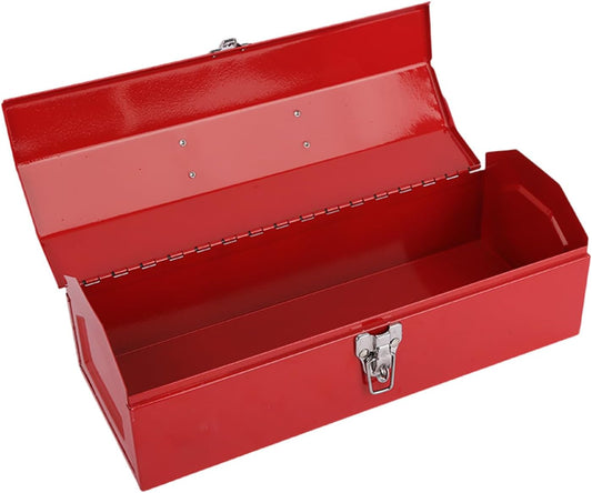  Boîte à Outils Portative En Forme De Toit Rouge Pour Réparation De Maison Et Atelier