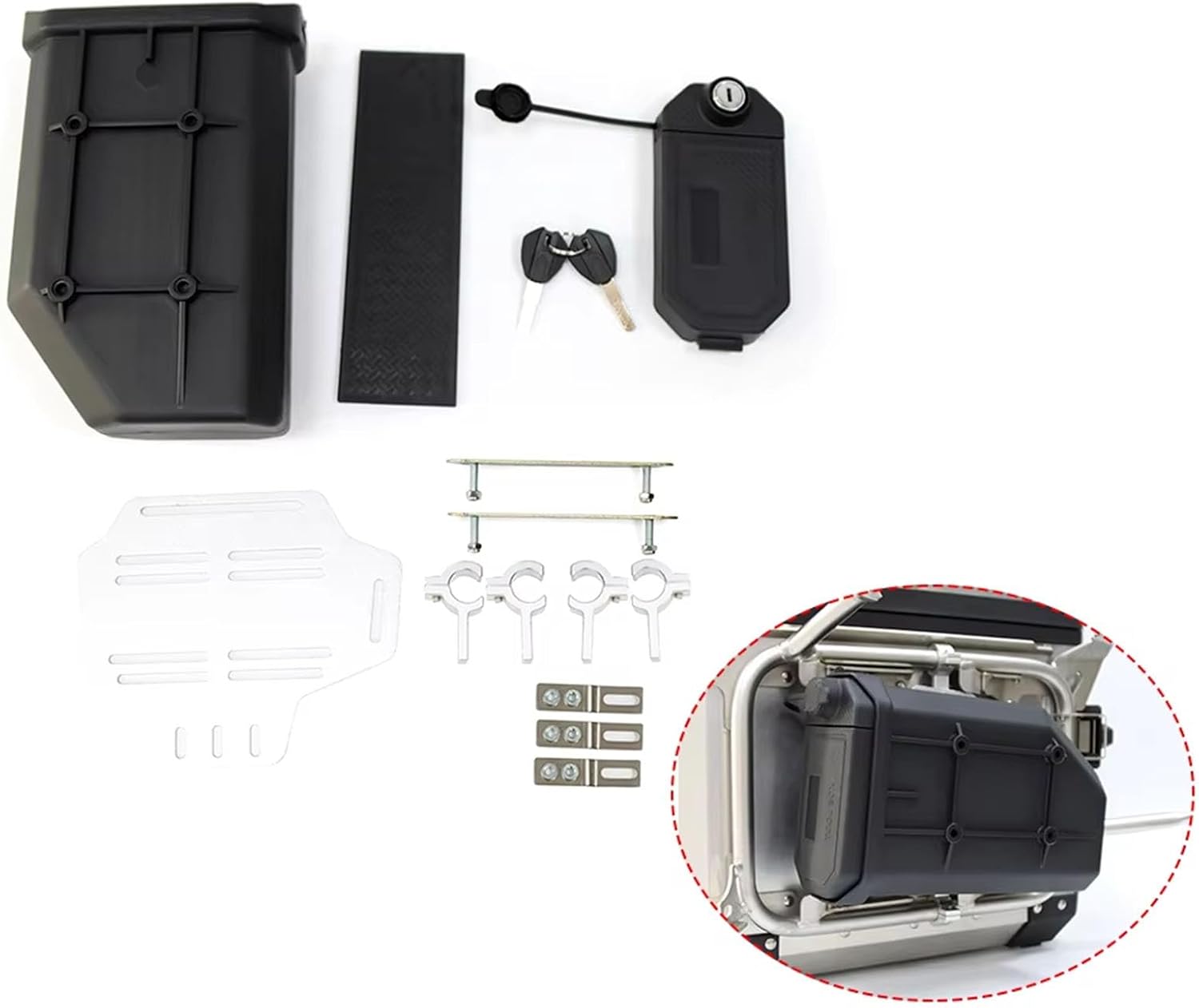  Modification, Porte-bagages, Boîte à Outils Latérale Pour CRF1000L, Boîte à Outils étanche, Boîte à Outils Latérale Accessoires