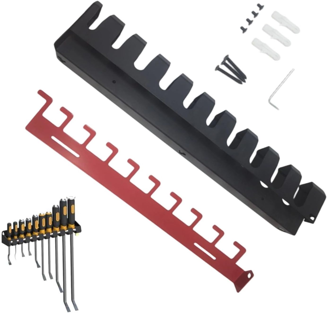  Support Mural Pour Poignée D'étau, Pour Rangement De Pinces Dans Atelier, Abri De Jardin, Garage, Porte-outils En Fer, Avec Design Antivol Verrouillable