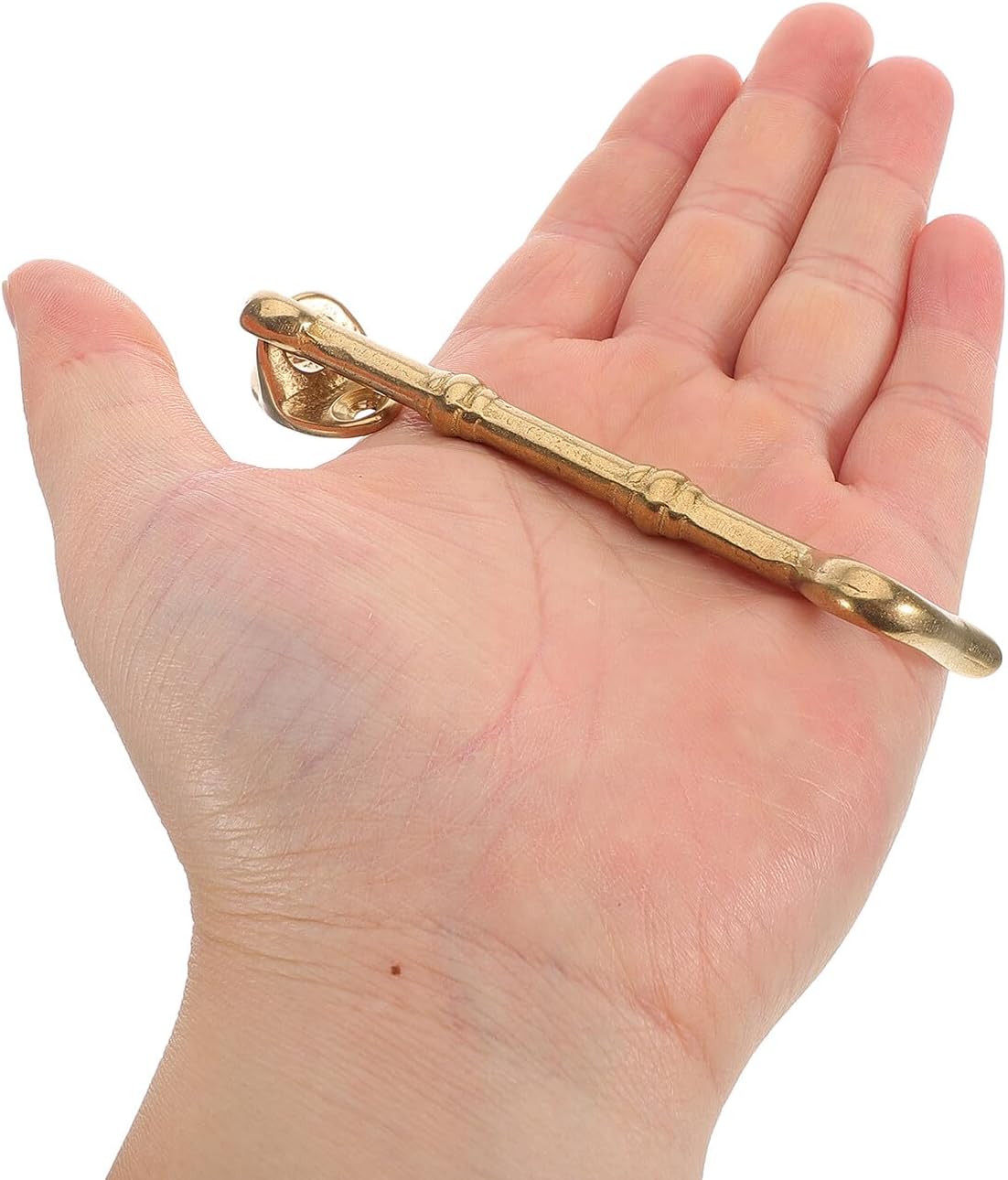  2 Pieces Heavy Duty Brass Door Latch Hook And Eye For Cabin Doors And Windows Wear Resistant And Easy To Install Hanging Hardware Lock