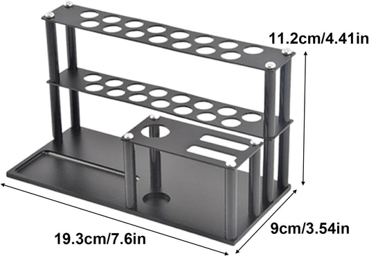 Support De Rangement Pour Tournevis De Bureau, Support à Outils En D'aluminium Avec Plateau à Vis Intégré, Organisateur Pour Tournevis, Pinces, Ciseaux Et Outils De Réparation De Voiture