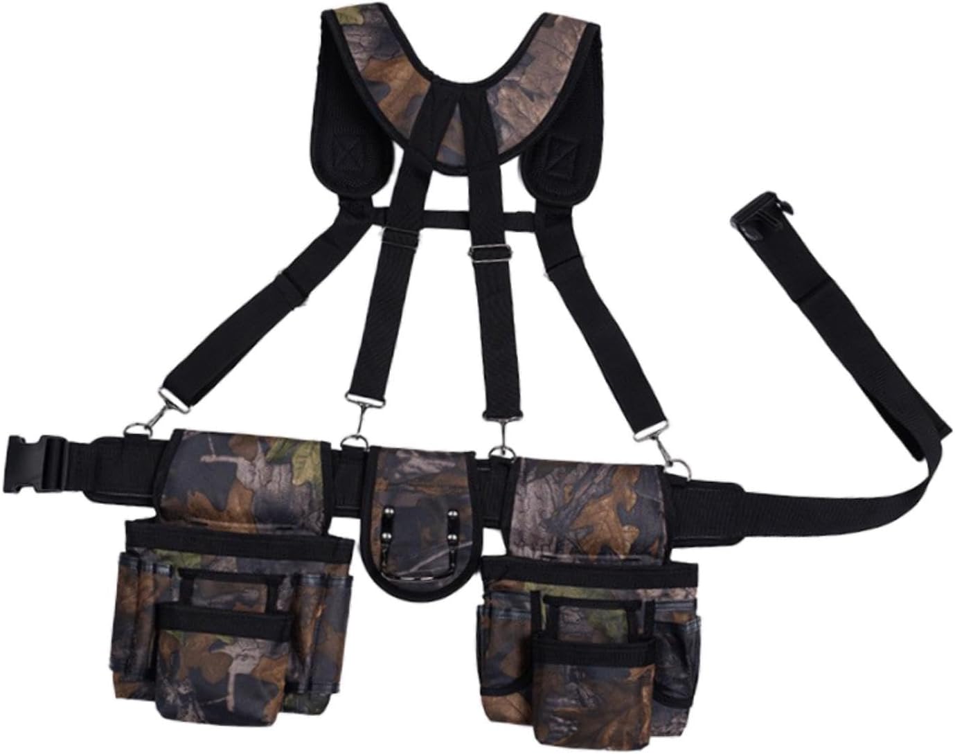 Ceinture Porte Outils Sacoche Professionnelle Organisateur De Mécanicien Pochette De Travail Du Bois Avec Sangle Réglable Approprié Pour Mécaniciens, Multi