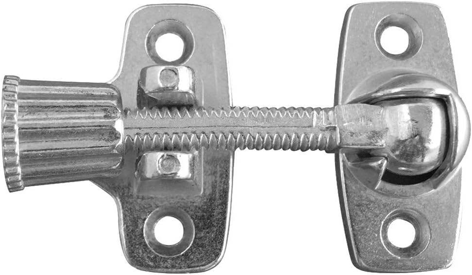  Merriway BH04797 Brighton Style Window Locks Bright Zinc Plated (Pack Of 2)