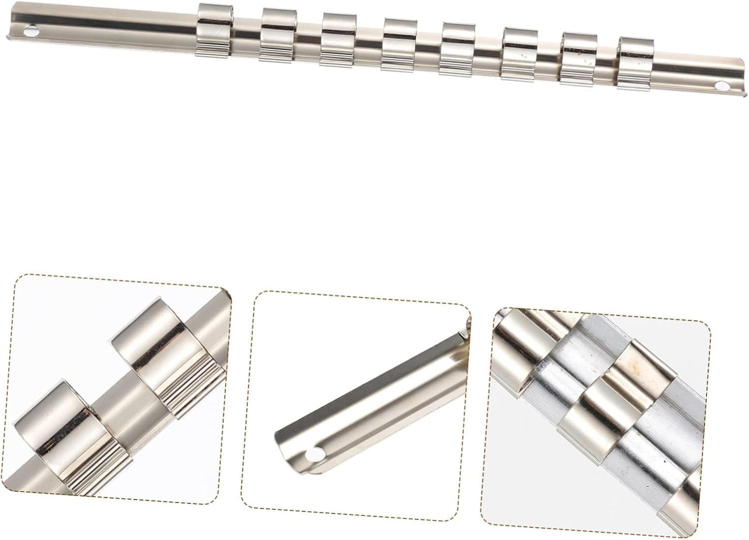  Gatuida 2ensembles Organisateur De Douilles Multifonctionnel Support De Rangement Pour Boîte à Outils Compatible Avec Douilles De Longueurs Pratique