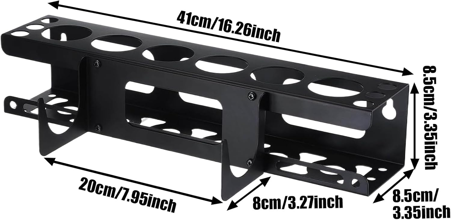  Support Pour Distributeur De Mastic D'Atelier - Organisateur Mural Pour Tubes De Mastic D'Atelier - Rangement Pour Outils De Professionnels En Rénovation Et Maintenance