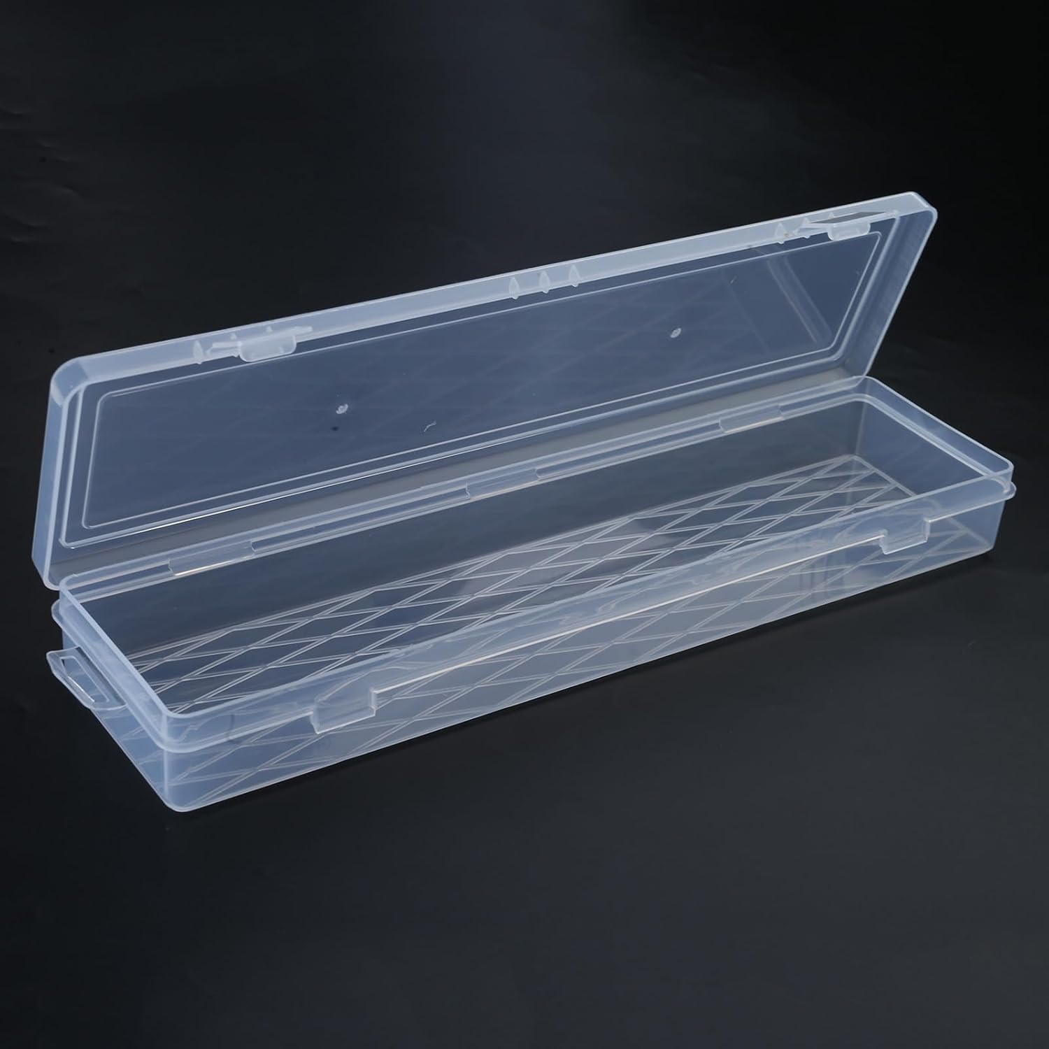  Boîte à Outils Transparente Rectangulaire De 35,6 Cm Pour Techniciens Et Amateurs, Boîte De Rangement D'outils Et D'accessoires
