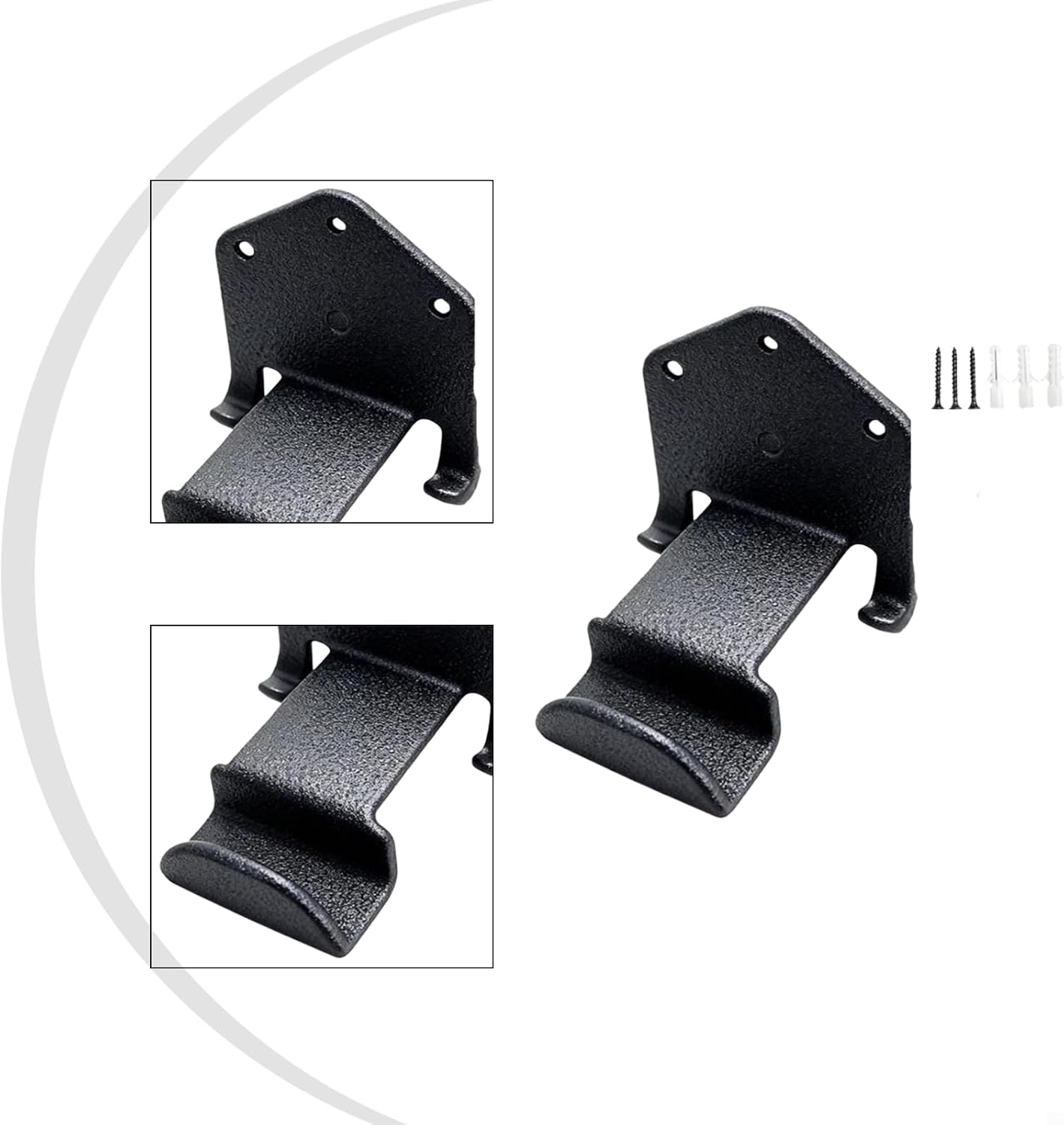  Lot De 2 Supports De Pulvérisateur Muraux Pour Souffleur De Sac à Dos, Porte-outils De Jardin Double Position Avec Couche De Protection, Solution De Rangement étanche Pour Patio, Pelouse