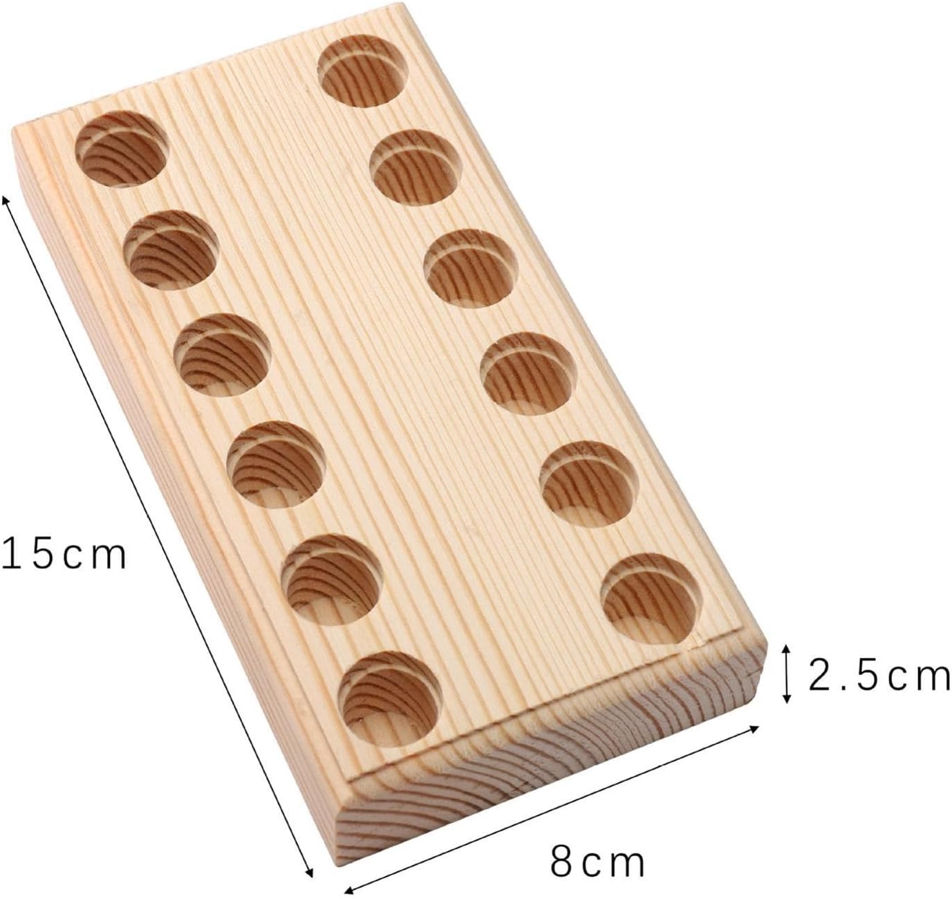  Range-Pinces,Plateau De Rangement En Bois Avec Fentes Multiples Pour Pinces | Organiseur Pour Outils De Perlage - Pour Garage, Établi, Armoire, Service Mécanicien, Travaux Construction