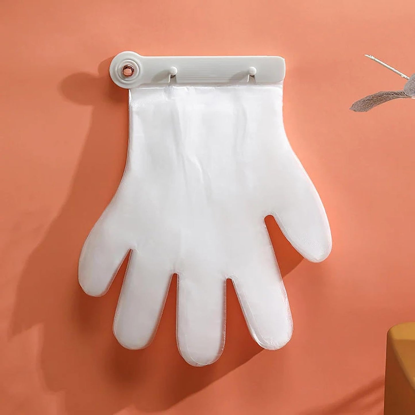  Porte-moufles Pour Fixation Murale | Rangement De Mural Support De Distributeur De Gants Avec 100 Gants - Pour Porte De Salle De Bain Et Réfrigérateur