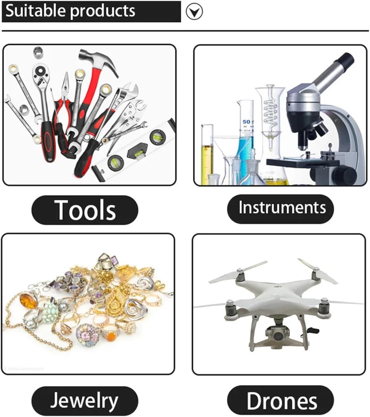  Coffret à Outils Boîte à Outils Professionnelle Équipement De Sécurité Mallette Instruments Rangement En Plastique For Ordinateur Portable Extérieure Avec Mousse Prédécoupée Sèche