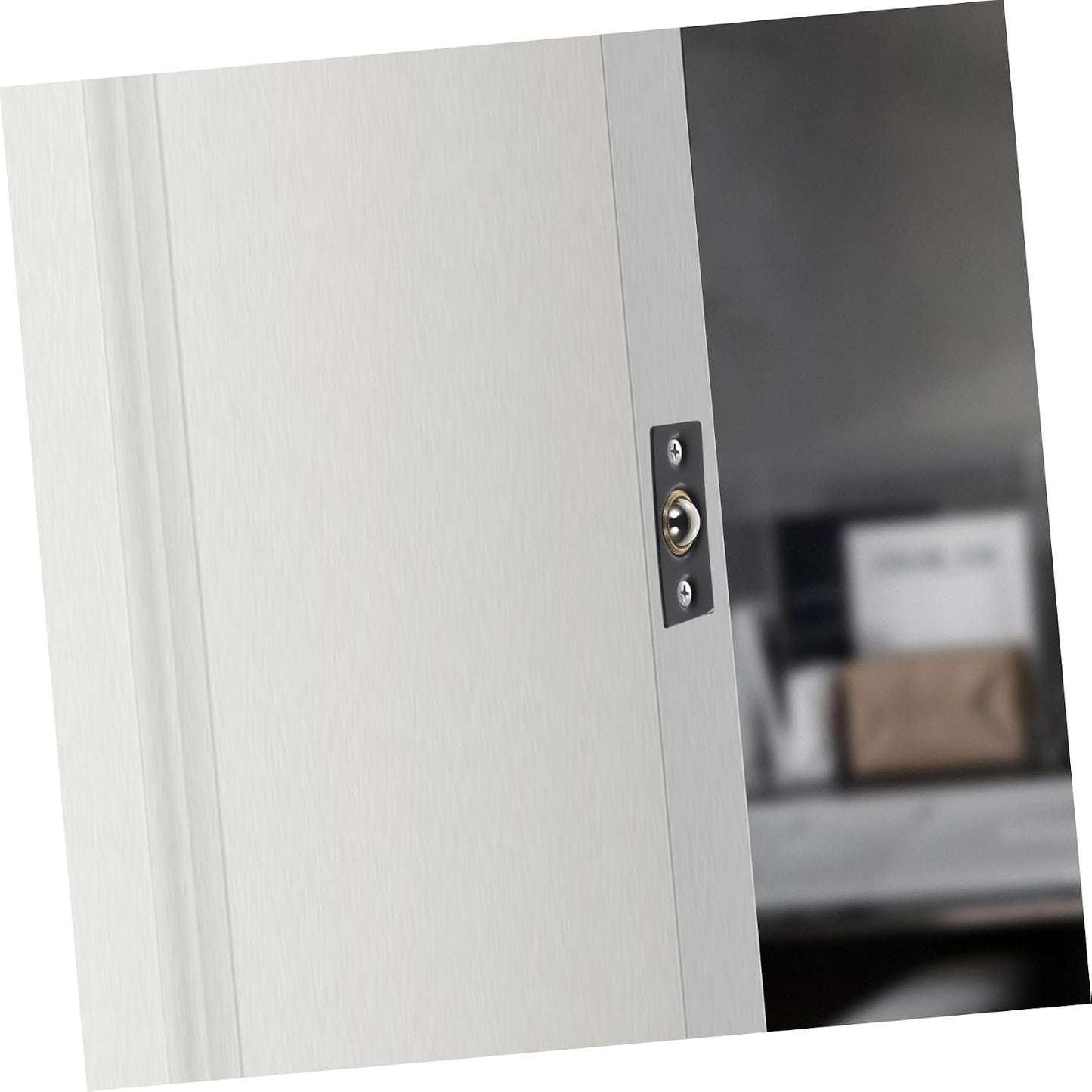  Jojofuny 4 Pack Adjustable Ball Latches With Plate For Closet Door Ball Latch For Cabinet Door Hardware Door Hardware With Strike
