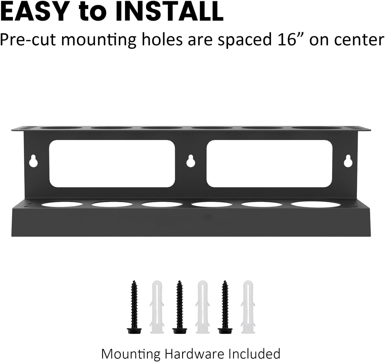  Support Pour Tube De Mastic - Rangement Pour Bouteilles Spray | Support Mural Pour Cartouches Et Aérosols Garage Atelier