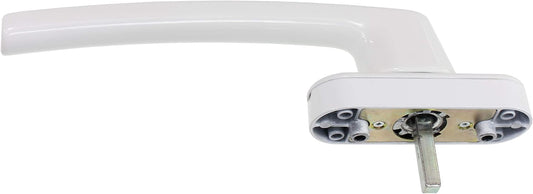 Roto Original Line TS7442 Patio Z Handle With Logo, Circular White, Pen Length 35 Mm, 25 X 3.6 X 6.7