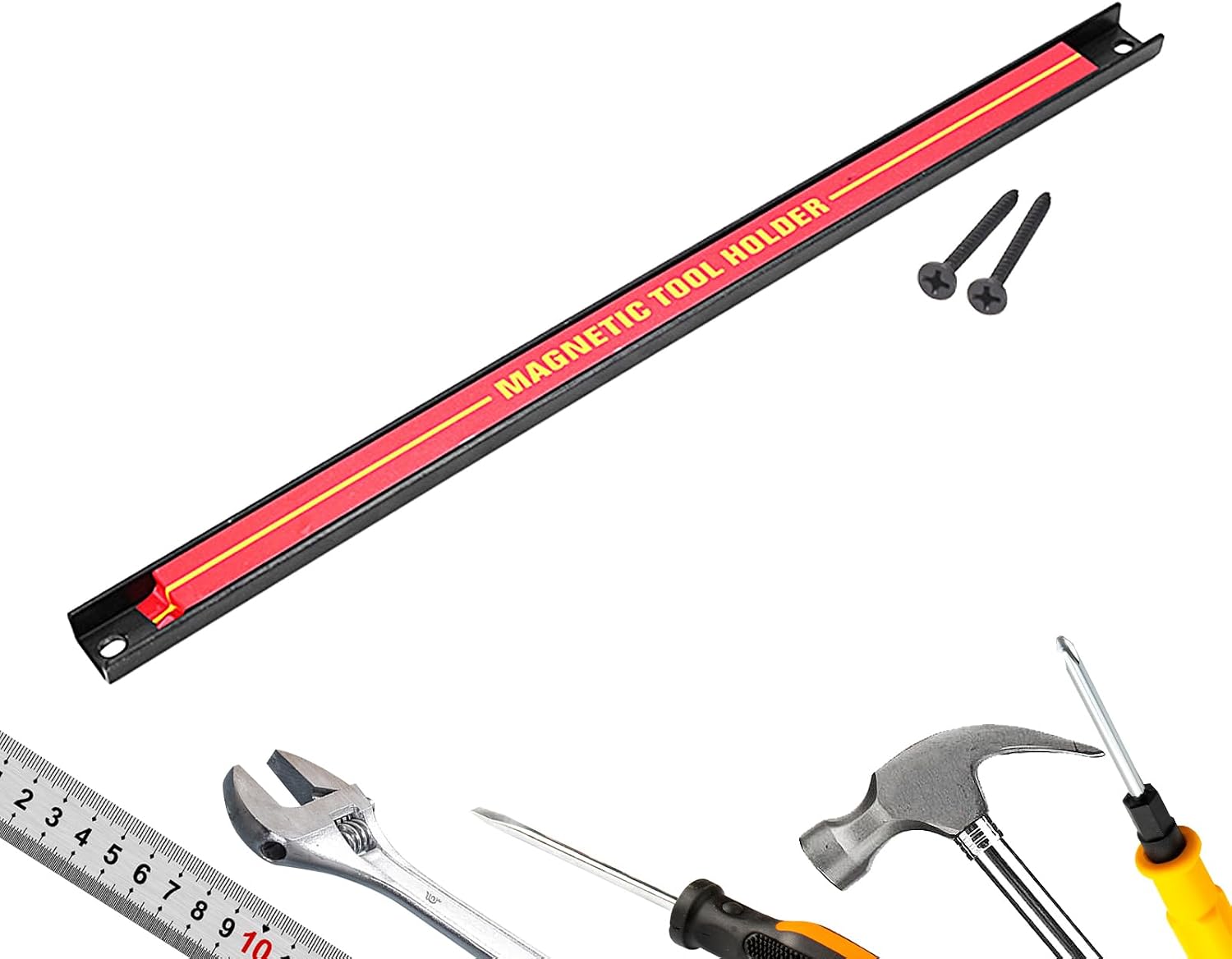  Barre Magnétique Pour Outils – Porte-outils Mural De Grande Capacité – Organiseur Gain De Place Pour Atelier, Atelier De Réparation Automobile, Maison