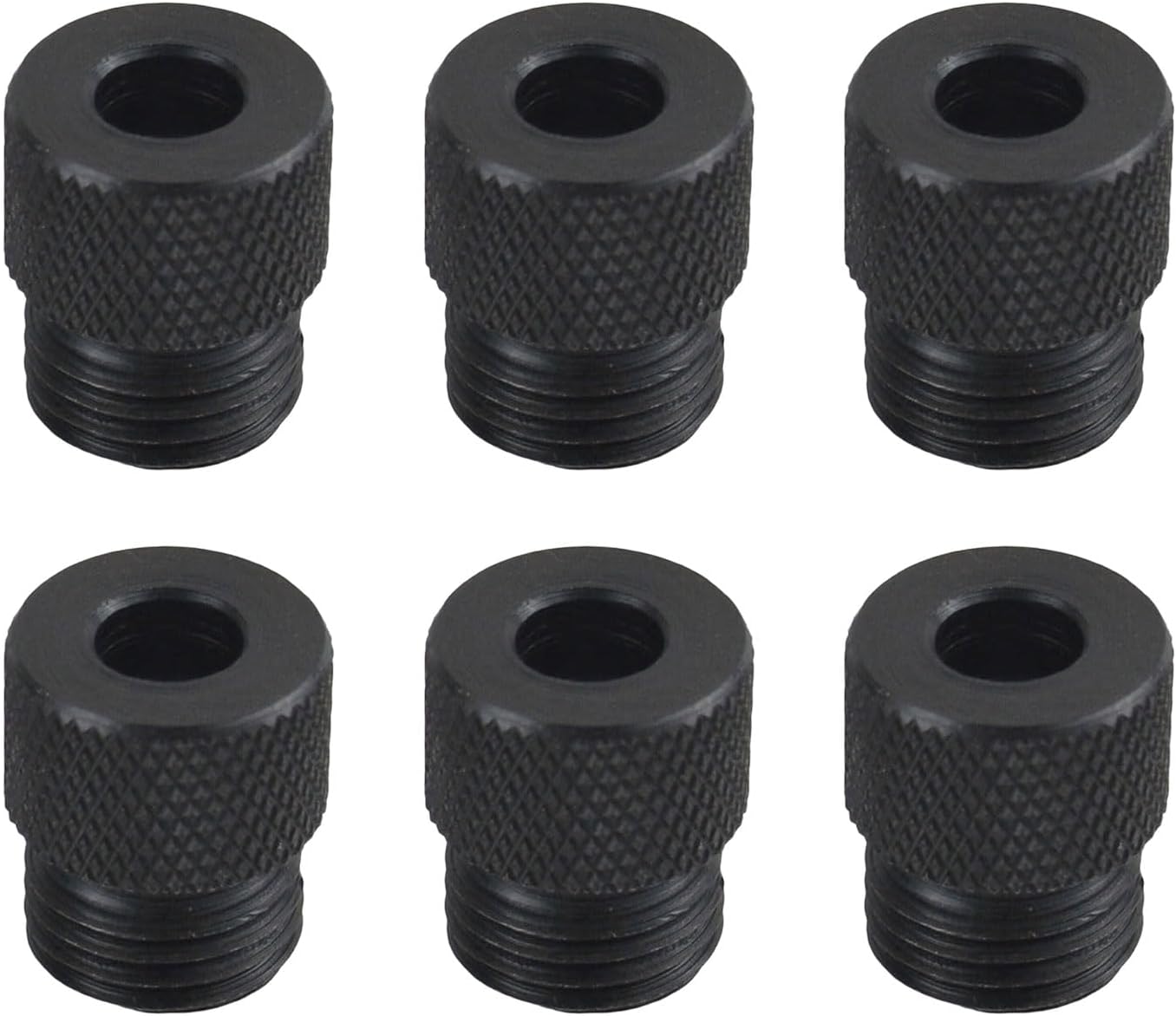  Lot De 6 Bagues De Guidage En Acier Au Carbone De Qualité Supérieure Pour Perçage De Trous De 2 à 10 Mm Dans Les Projets En Bois, Métal, Outils De Travail Des Métaux