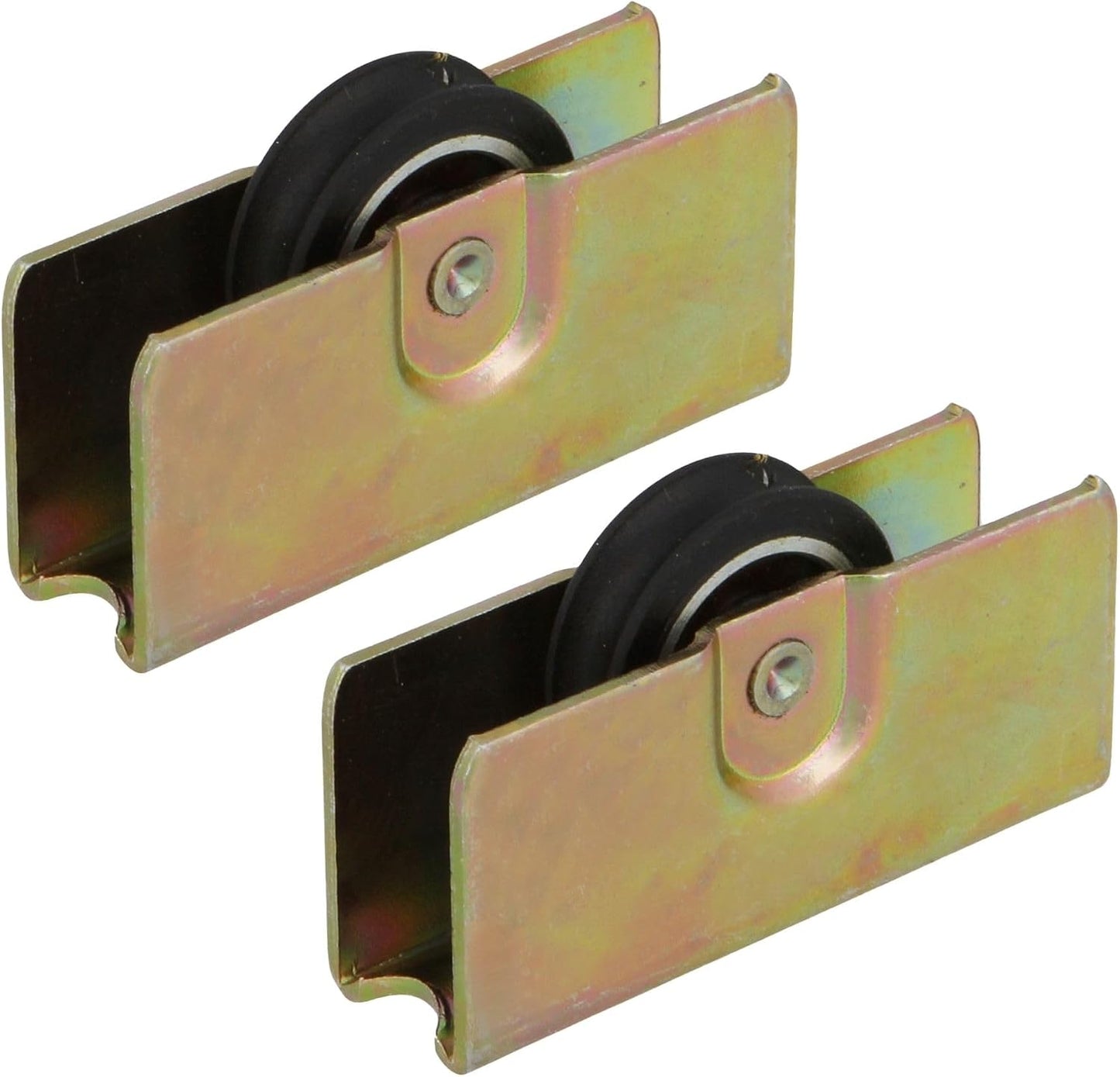  Amig - Roulement Pour Fenêtre Coulissante | Lot De 2 Unités | Taille 70 X 16 Mm | Boîtier Métallique Réglable | Roulement à Billes | Conçu Pour Les Fenêtres Coulissantes | Acier Zingué