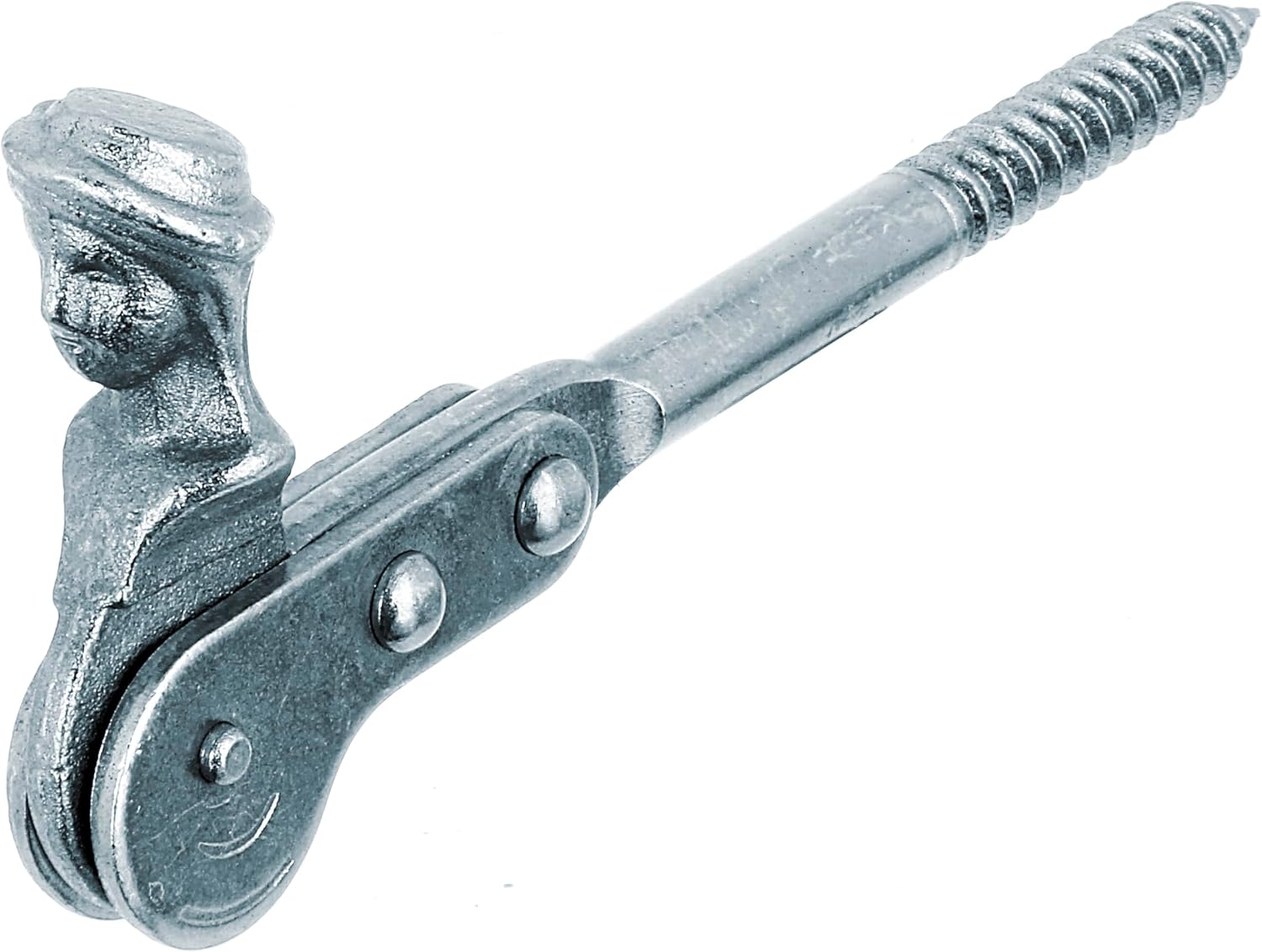  Alberts 864217 Shepherdess Head Shutter Stop | Screw-On Or Seal | Galvanised Blue | 126.5 Mm | Kit Of 10