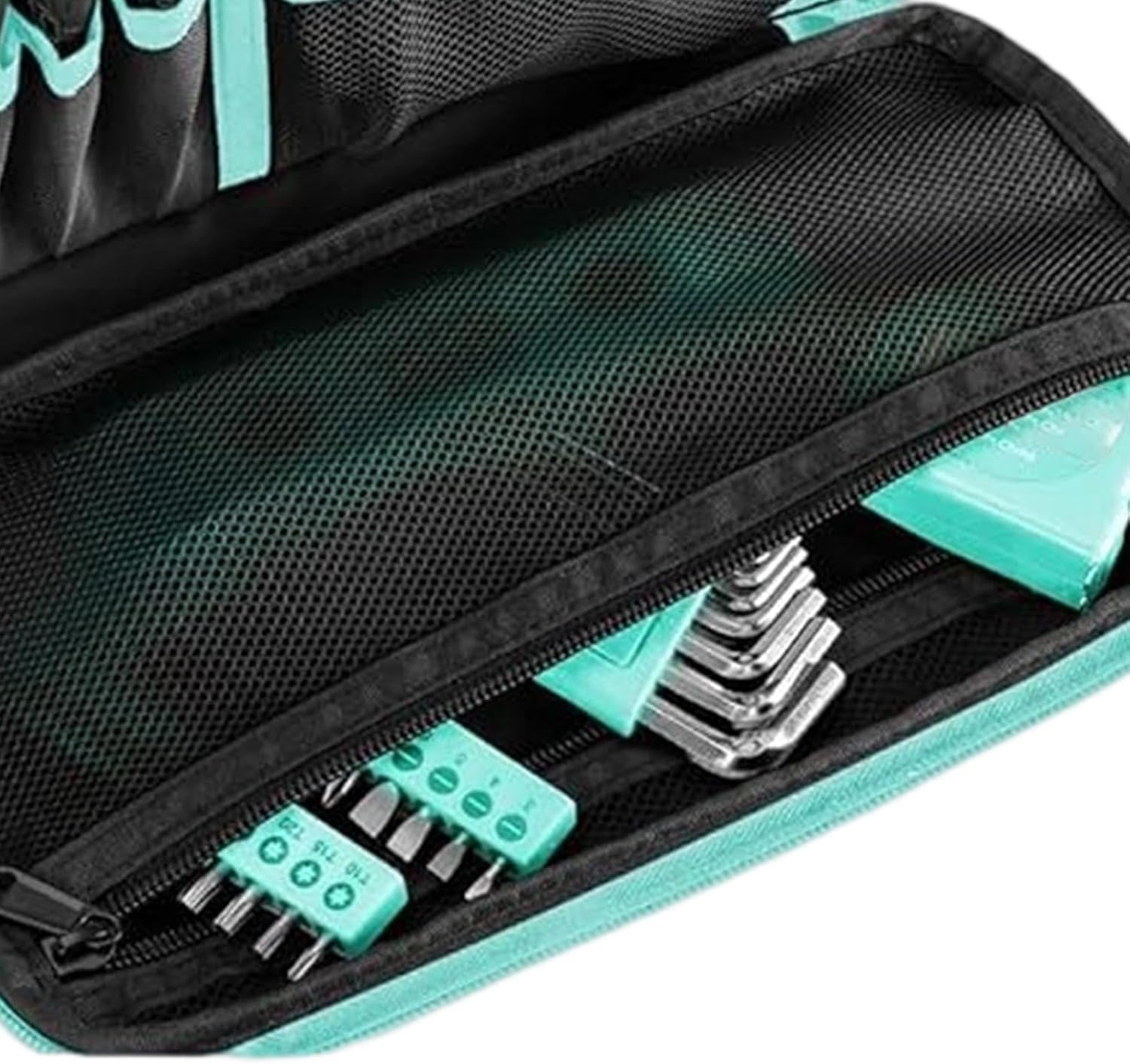  Tote à Outils - Housse De Rangement Portable En Toile Oxford,Sacs à Outils Robustes Avec Poignées,pour Les électriciens, Les Menuisiers, Travaux, Jardin, Dortoir, Université, Voyages, Construction Et