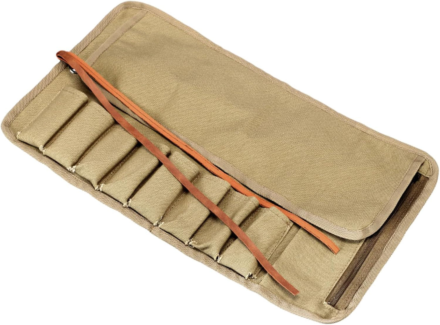  Sac à Outils Compact En Toile Avec 8 Sections Séparées, Parfait Pour Ranger De Petits Outils De Jardinage Et D'atelier, Sac à Outils économiseur D'espace