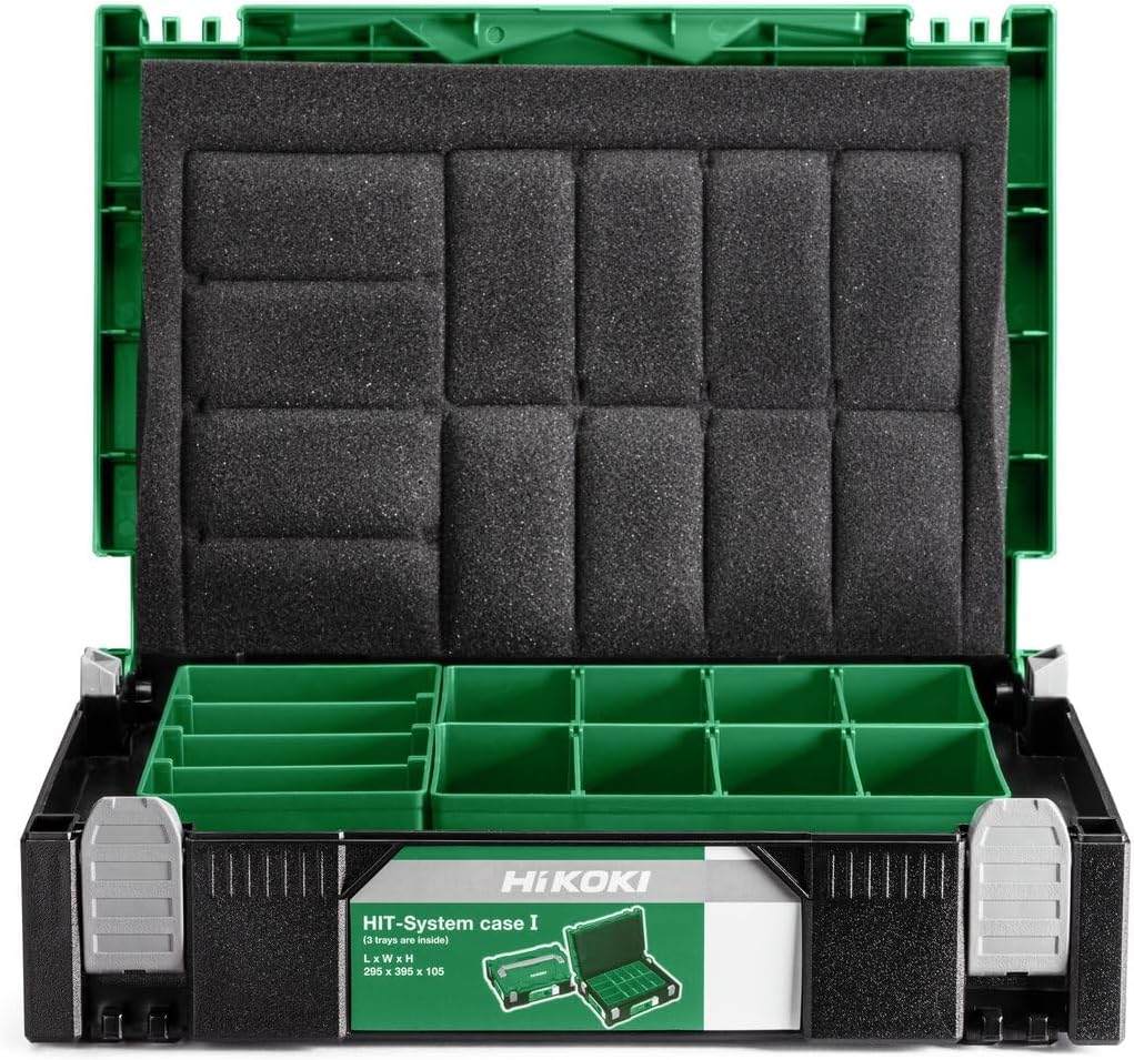 Hikoki Hitachi Boîte à Outils HIT-System Case I, Vert/Noir