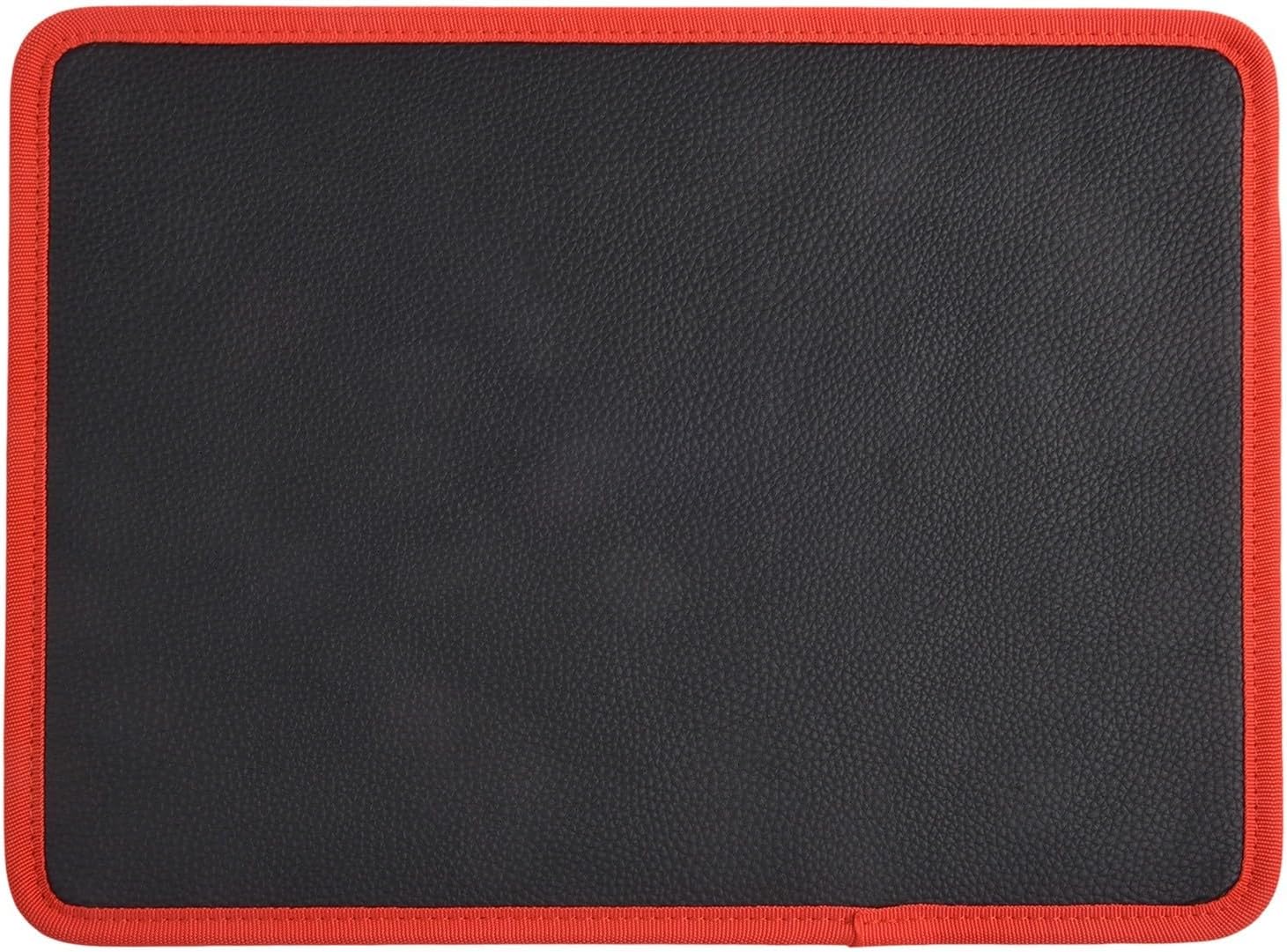  Tapis Porte-outils Magnétique Pour Réparation De Voiture | Organiseur De Plateau De Tournevis 3 Pièces Avec Maintien Sûr Pour Clés Et Petites Pièces | Rouge Et Noir Atelier (S)