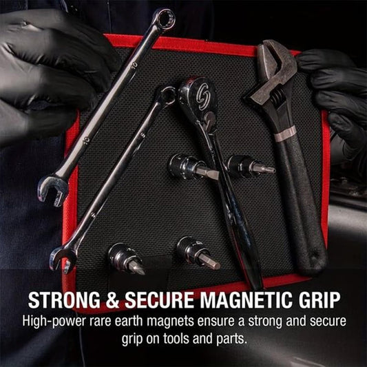  Tapis à Outils Magnétique Très Résistant Pour Pièces Magnétiques – Plateau De Rangement Antidérapant Pour Vis D'ingénieur, électronique, Perceuse, Atelier, établi Automobile
