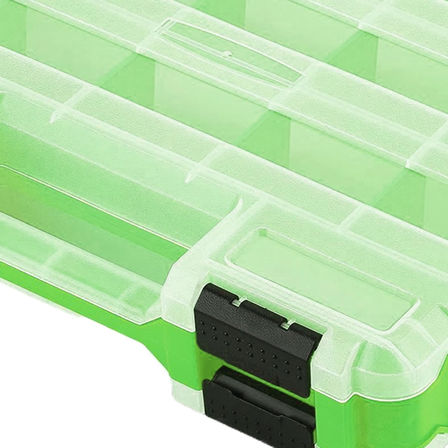 GENERIC Boîte à Outils – Boîte à Outils Portable à 34 Compartiments | Conteneur De Quincaillerie Avec Couvercle Transparent – Pour Garage, Maison, Atelier, Matériel De Quincaillerie à Ongles, écrous