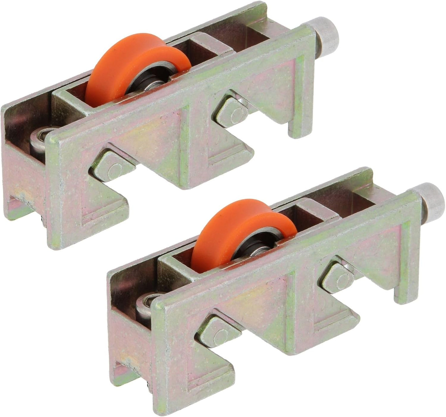  Amig - Roulement Pour Fenêtre Coulissante | Lot De 2 Unités | Taille 70 X 16 Mm | Boîtier Métallique Réglable | Roulement à Billes | Conçu Pour Les Fenêtres Coulissantes | Acier Zingué