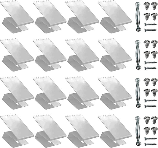 Window Fasteners | Window Clips | Window Shutter Clips, Window Protection Clips, Reusable Storm Clip Fasteners, Concrete Window Hardware, Window Shutter Clips