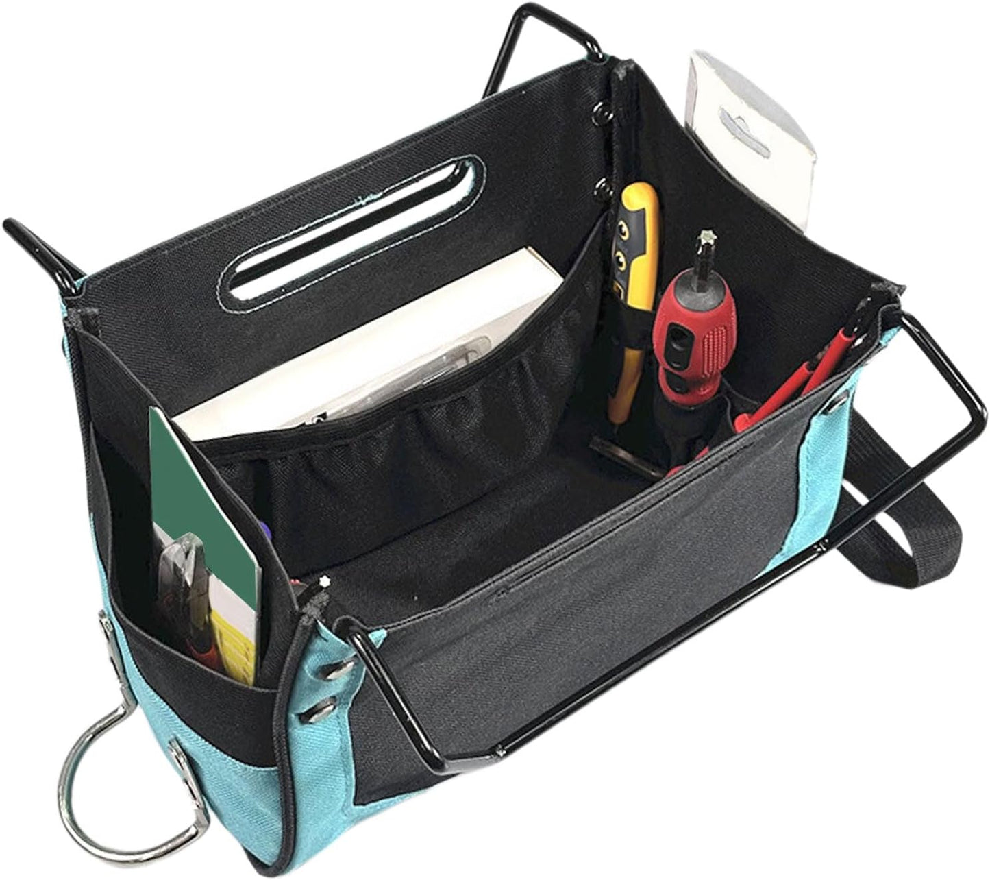  Pochettes à Outils De Réparation Compactes Avec Systèmes De Fermeture éclair Sécurisés, Organisateurs D ' Outils En échelle, Conception Portable Et Pliable, Facile à Transporter