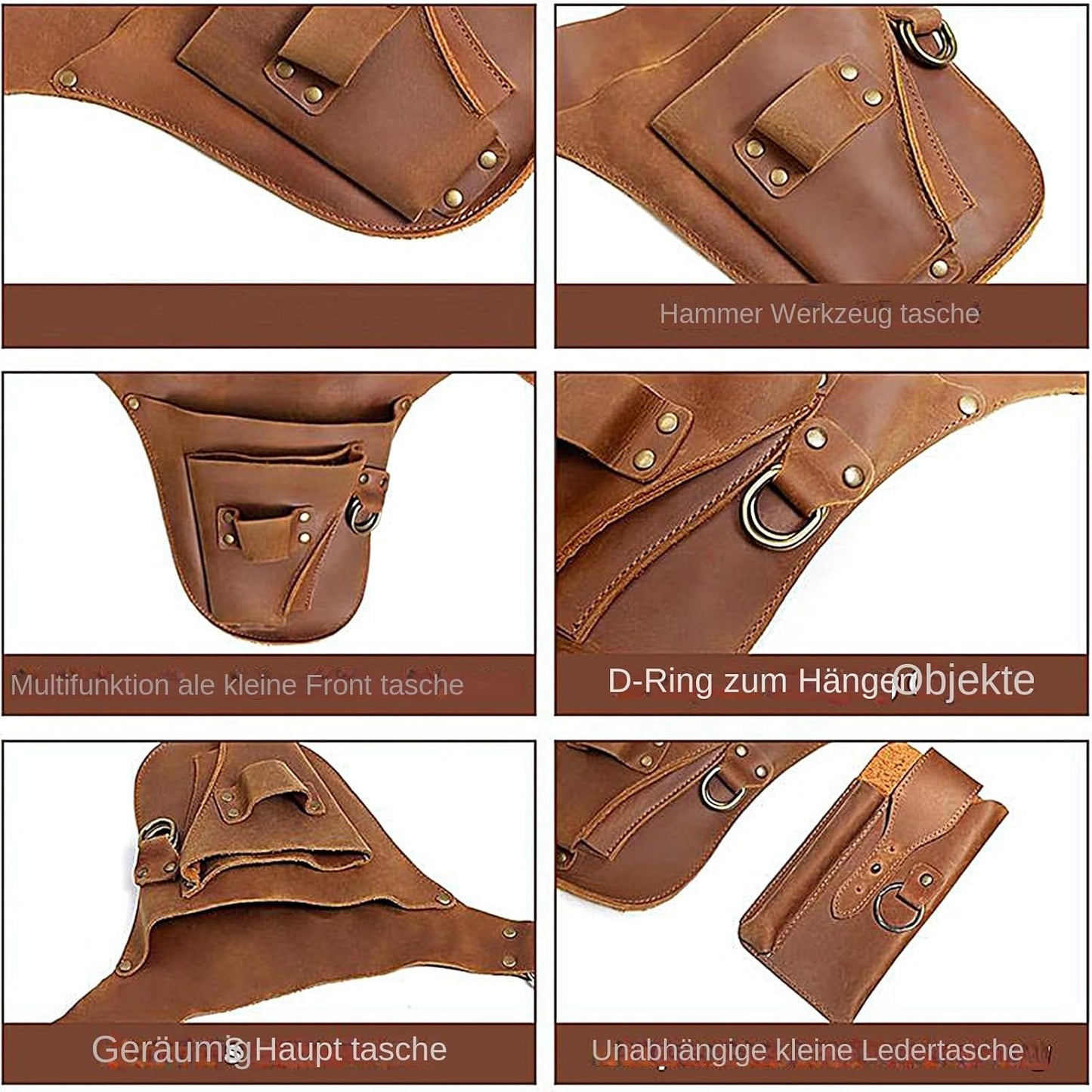  Ceinture à Outils De Jardin | Poches Multiples | Sac Banane Pratique Pour Jardiniers, éleveurs, Paysagistes, Propriétaires De Maison, Entretien De La Pelouse, Menuisiers, Amateurs De Bricolage