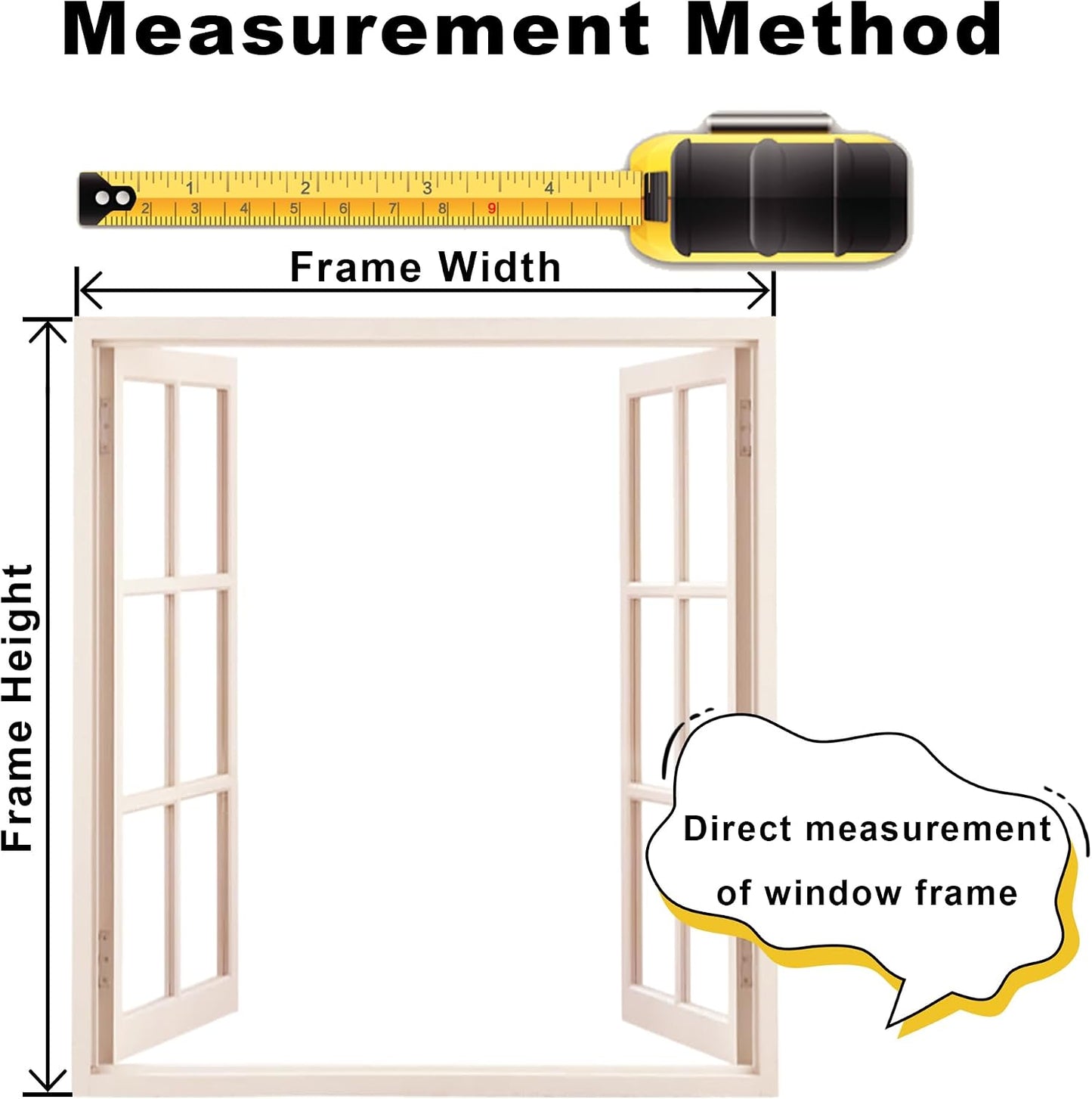  Magnetic Mosquito Net 92 X 79 Cm Easy To Install Without Drilling For Hallways, Living Room, Kitchen, Bay Window, White