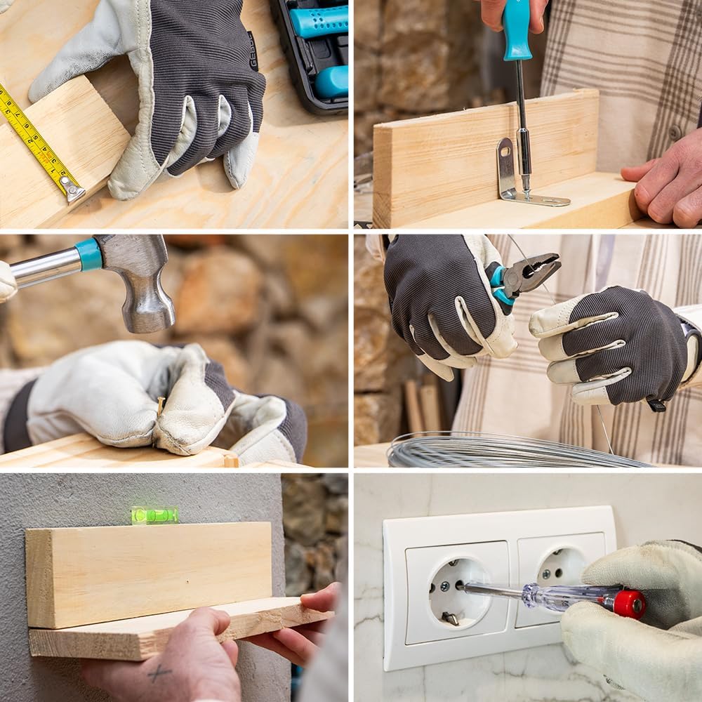  Cecotec Boîte à Outils 68 Pièces ToolBox EasyGo. Étui Ultra-compact Et Portable, Comprend Marteau, Mètre, Tournevis Et Plus, Organisation Interne Optimisée, Idéal Pour Maison Et Voiture