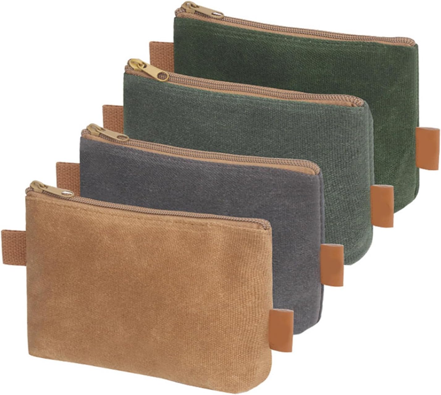  Pochettes De Rangement Pour Sacs à Outils En Toile, Parfaites Pour Les Projets De Rénovation Domiciliaire, Accès Pratique Outils, Capacité De Stockage Optimale, Pochettes Robustes