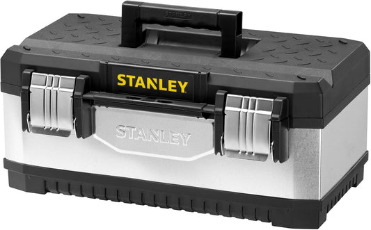  STANLEY 195618 Boîte à Outils En Métal Galvanisé 50 Cm