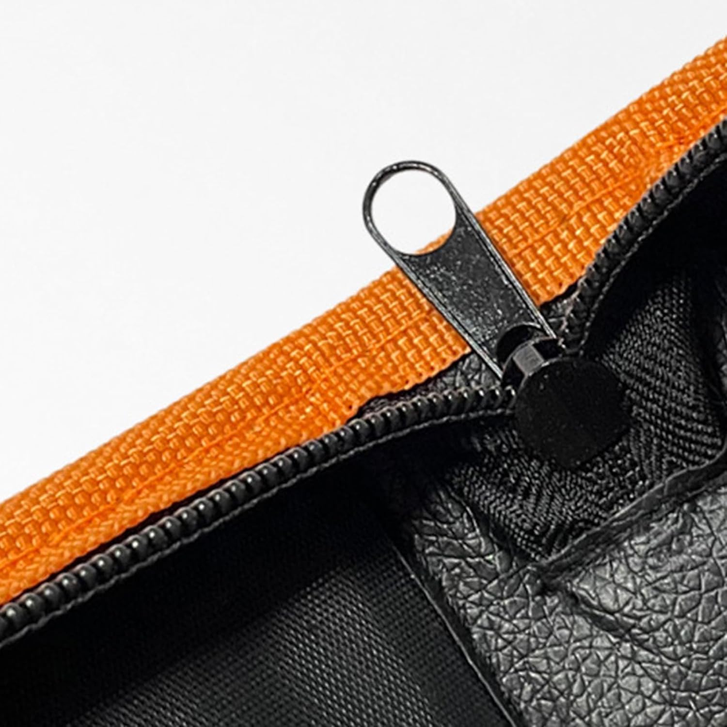  À Outils à Main Avec Fermeture à Glissière Et Panneaux Intérieurs Divisés, Pochette De Rangement à Bordure Noire Pour Atelier, Garage Et Réparations à Domicile, Pochette à Rouleaux D ' Outils, Petit