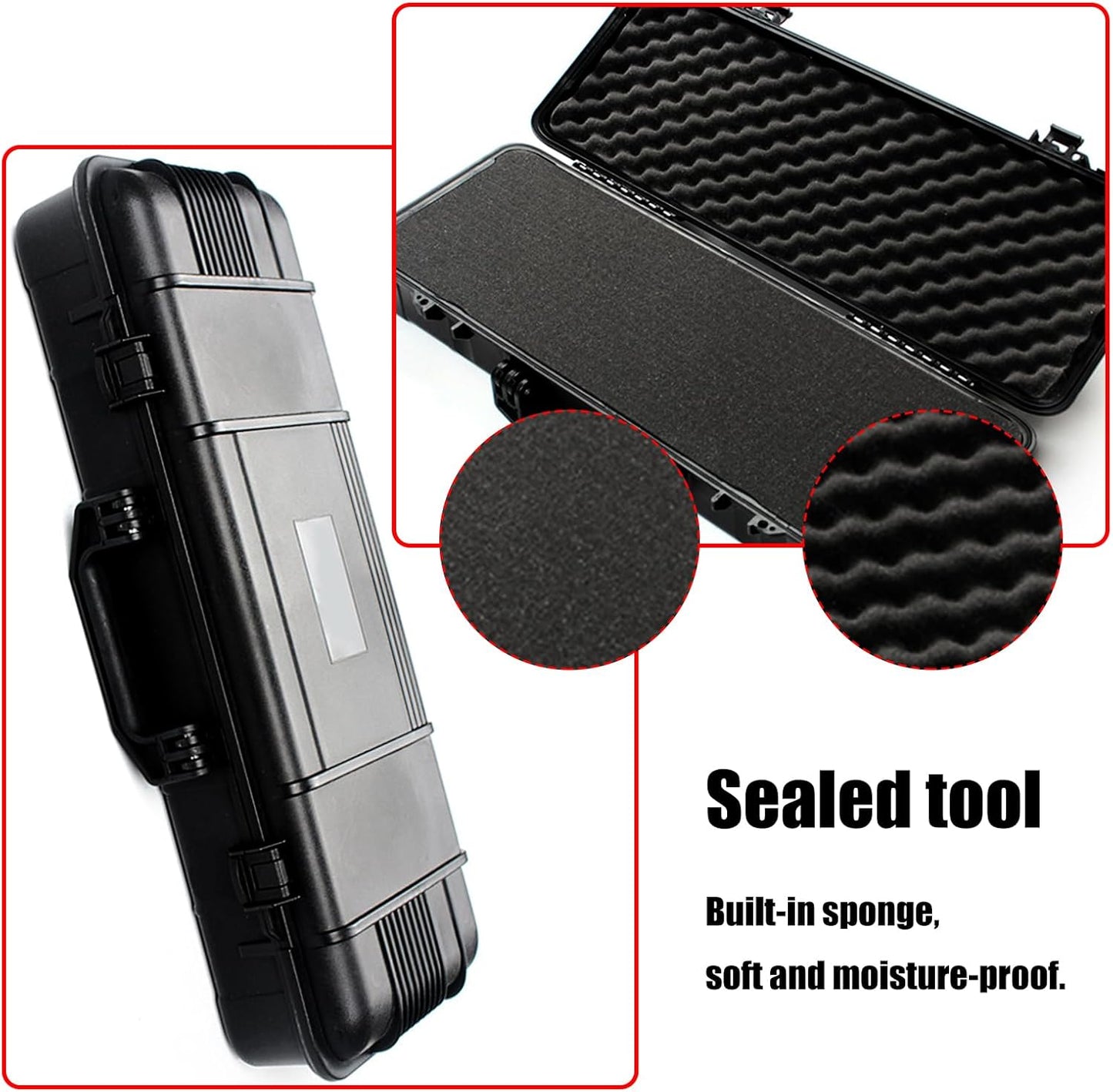  Mallette à Outils Résistante à L'eau 545 X 210 X 105 Mm Pour Les Aventures En Plein Air Et Les Réparations à La Maison Rangement Sécurisé Dans Des Conditions Difficiles Boîte D'équipement D'aventure