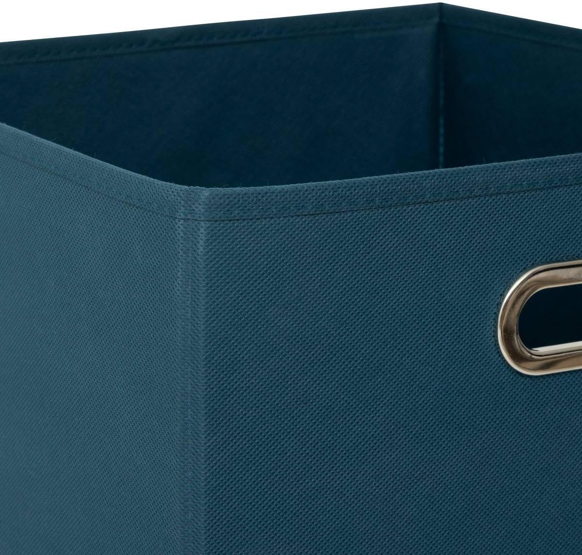  Five - Boîte De Rangement Bleu Pétrole 31 X 31 X 31 Cm