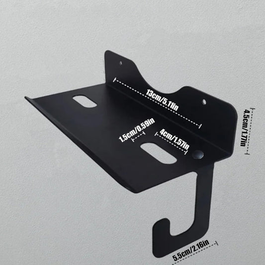  Support Mural Pour Scie Sauteuse, Organiseur En Métal Pour Outils électriques, Support De Scie Sauteuse De 30,5 Cm, Accessoire D'organisation D'outils Avec Design Robuste, Rangement Pour La Maison, Le