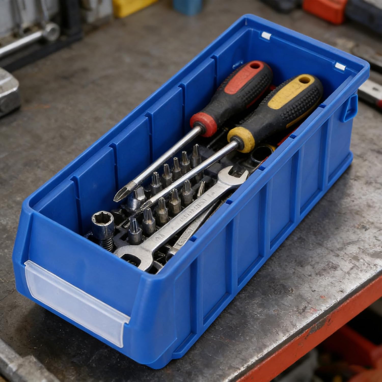  Boîte à Outils Robuste Avec Design Séparé Et Boîte De Rangement à Outils De Grande Capacité Pour Pièces Efficaces