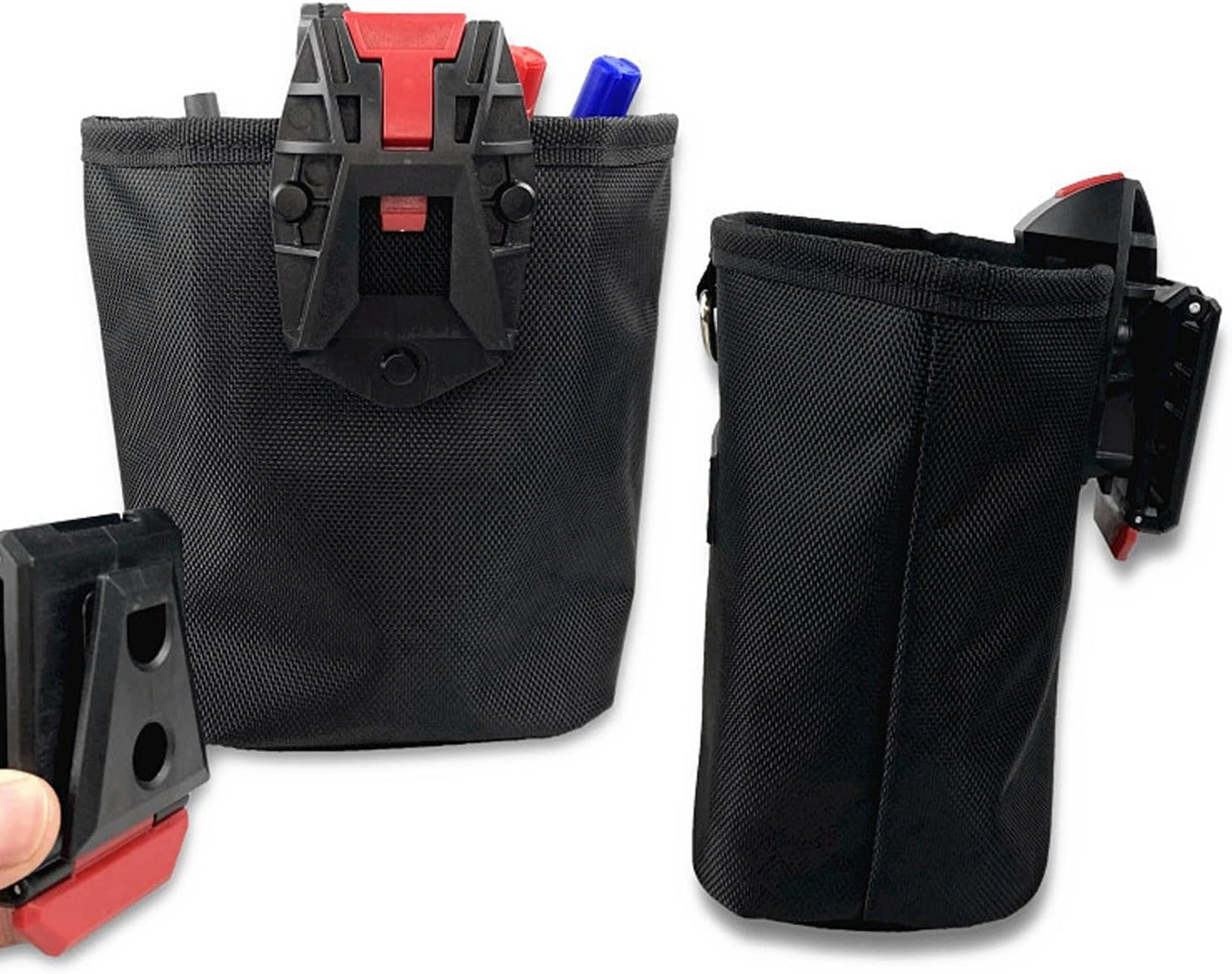  Porte-outils En Nylon Pour Organiser Les Clous Et Les Vis Avec Boucle De Ceinture Sécurisée Pour Garder Les Clous Et Les Boulons Organisés Sur Le Chantier