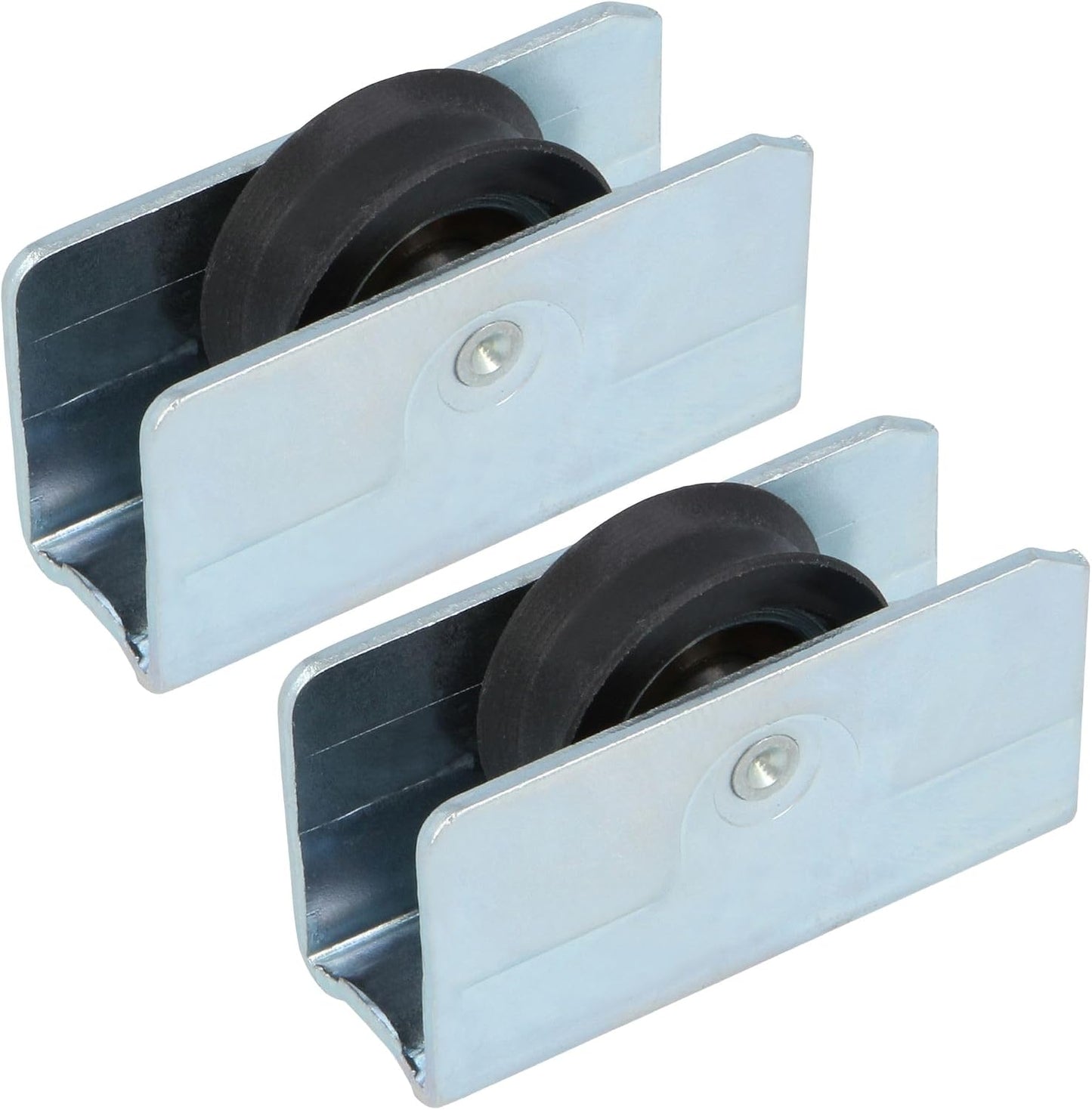  Amig - Roulement Pour Fenêtre Coulissante | Lot De 2 Unités | Taille 70 X 16 Mm | Boîtier Métallique Réglable | Roulement à Billes | Conçu Pour Les Fenêtres Coulissantes | Acier Zingué