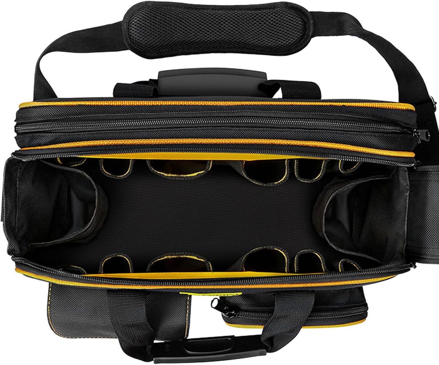  Sac à Outils Robuste Pour électricien Avec Tissu Oxford Résistant à L'eau Et Fond Renforcé Pour Plus De Stabilité