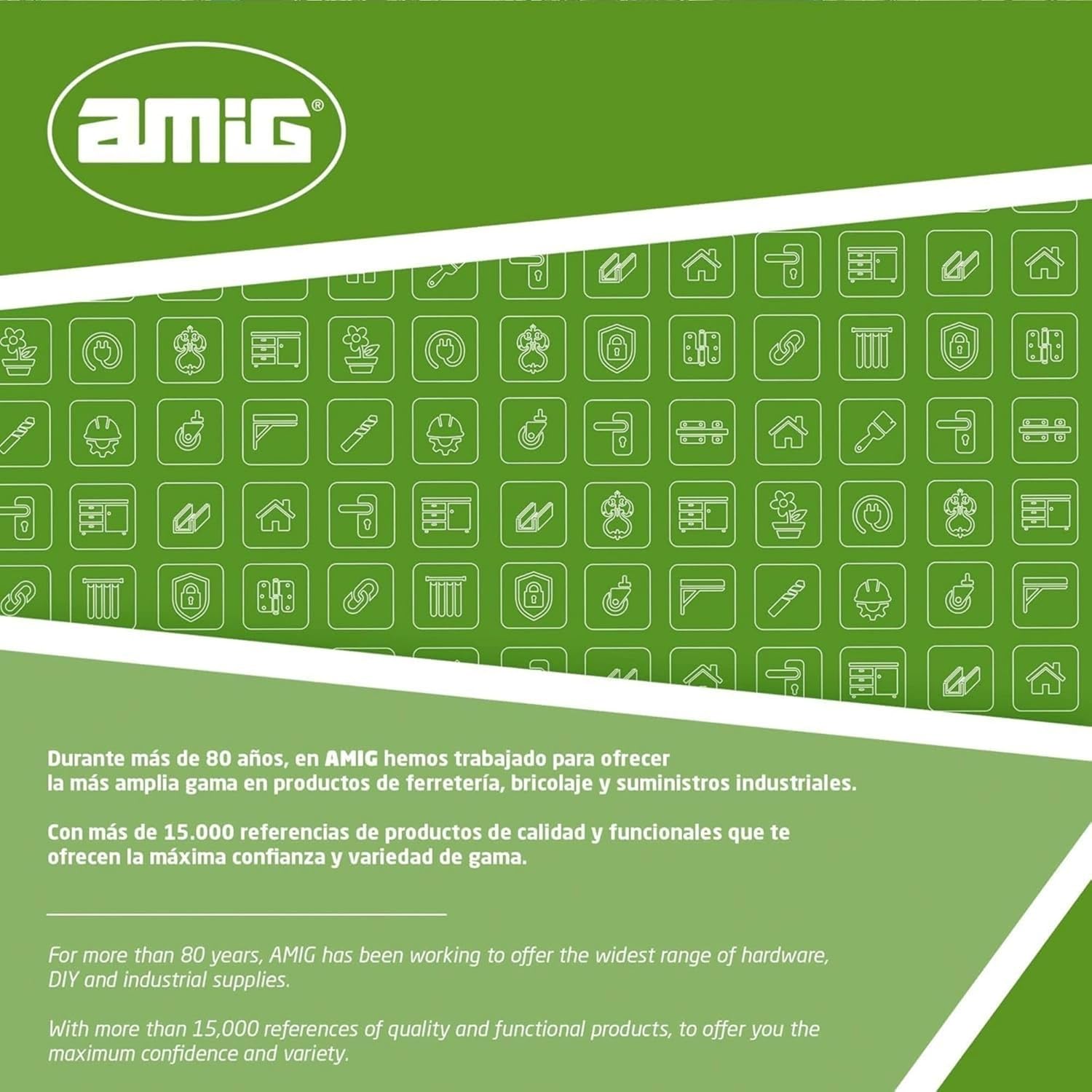  Amig - Roulement Fenêtre Coulissante | Lot De 2 Unités | Taille 39 X 14 Mm | Boîtier Métallique Et Roulement à Billes | Conçu Pour Les Fenêtres Coulissantes | Aluminium