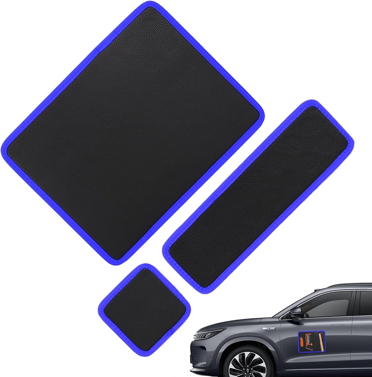  Tapis Porte-outils Magnétique-paquet De 3 Organisateurs Avec Protection En PVC, Plateau De Pièces Pour Vis, Boulons, Outils, Stockage D'atelier De Garage à Domicile, Projets De Réparation