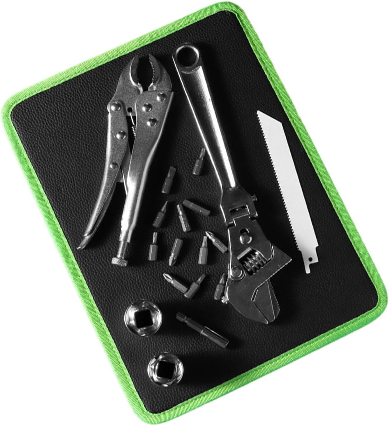  Organiseur Magnétique Flexible Pour Outils, 32 X 24 X 0,7 Cm, Plateau De Maintien Flexible, De Rangement Pour Vis, établi De Réparation De Moteur, Tapis De Sol
