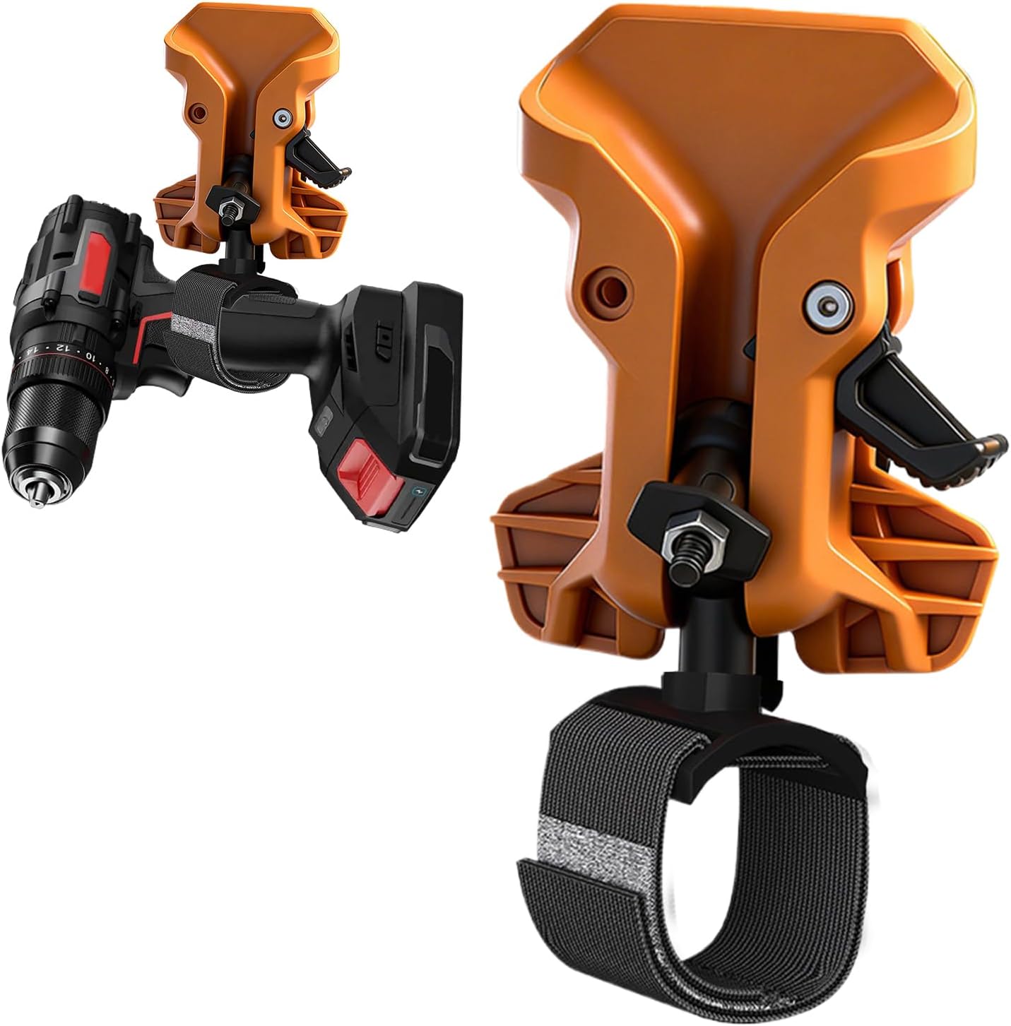 Genérico Clip Porte-outils De Ceinture – Résistant Avec Dégagement Rapide – Crochet Pour Ceinture – Professionnels, Charpentiers, Techniciens, Construction Hydraulique Et Menuiserie