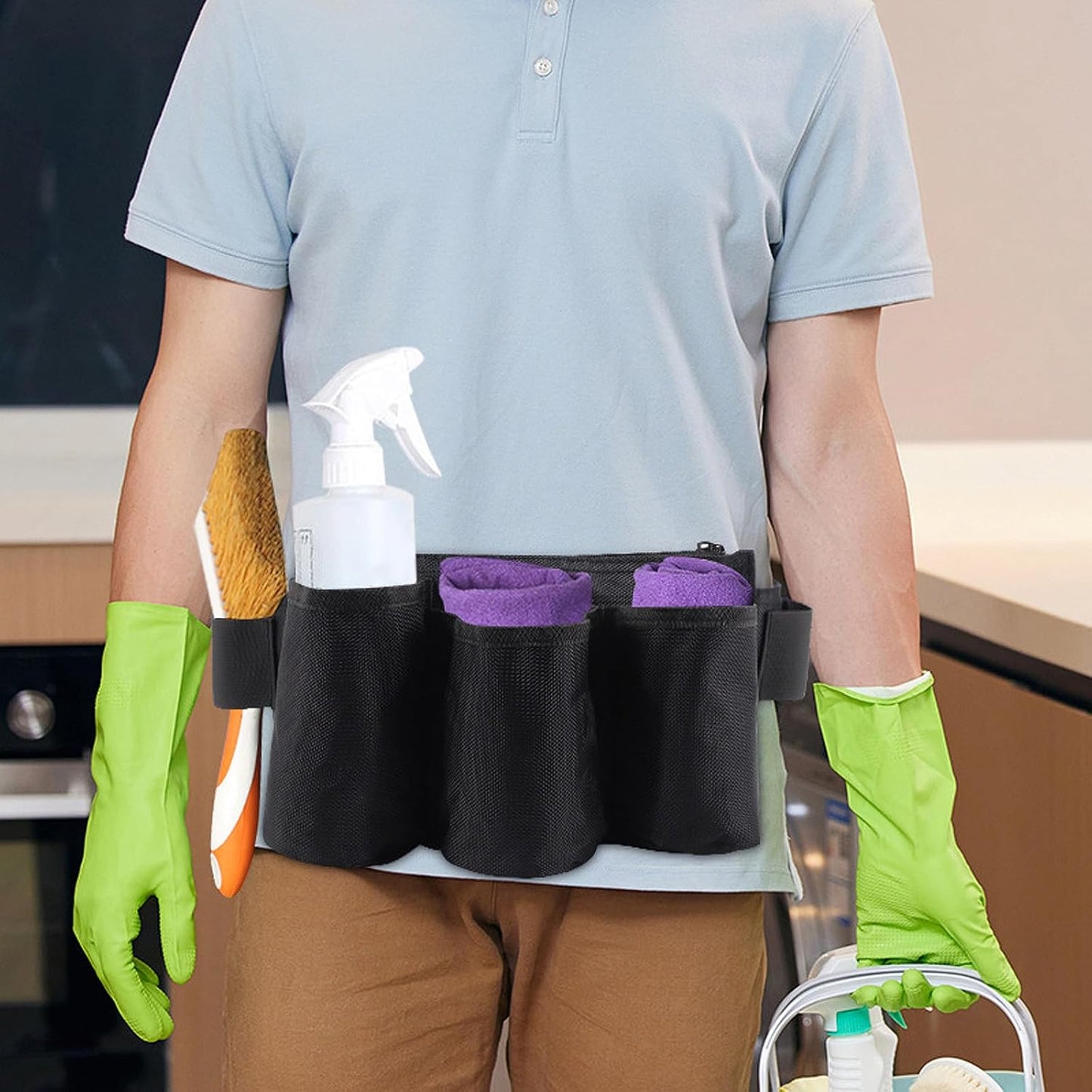  Ceinture D'outils De Jardinage Pour Homme Et Femme, Petit Sac à Outils, Unisexe, Tablier Utilitaire Avec Poches, Taille Réglable, Organisateur D'outils Portable