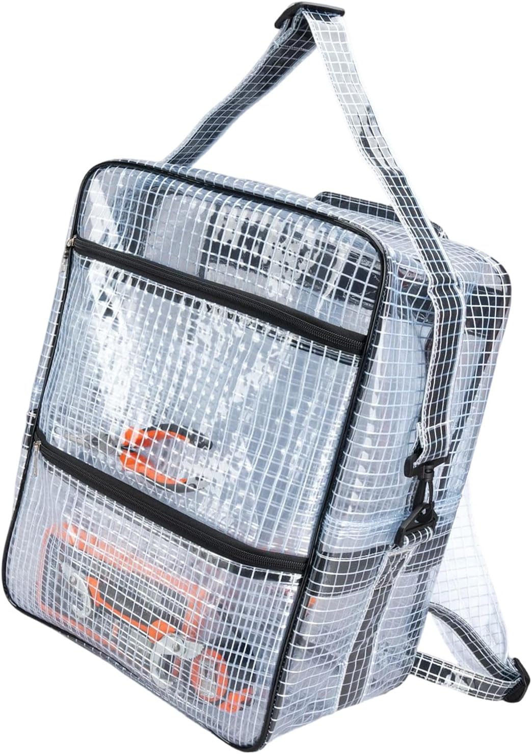  Cleanroom Sac à Outils Transparent Avec Fermeture éclair En PVC Sac à Dos Pour Ingénieurs Idéal Pour Les Travailleurs De La Construction Antistatique