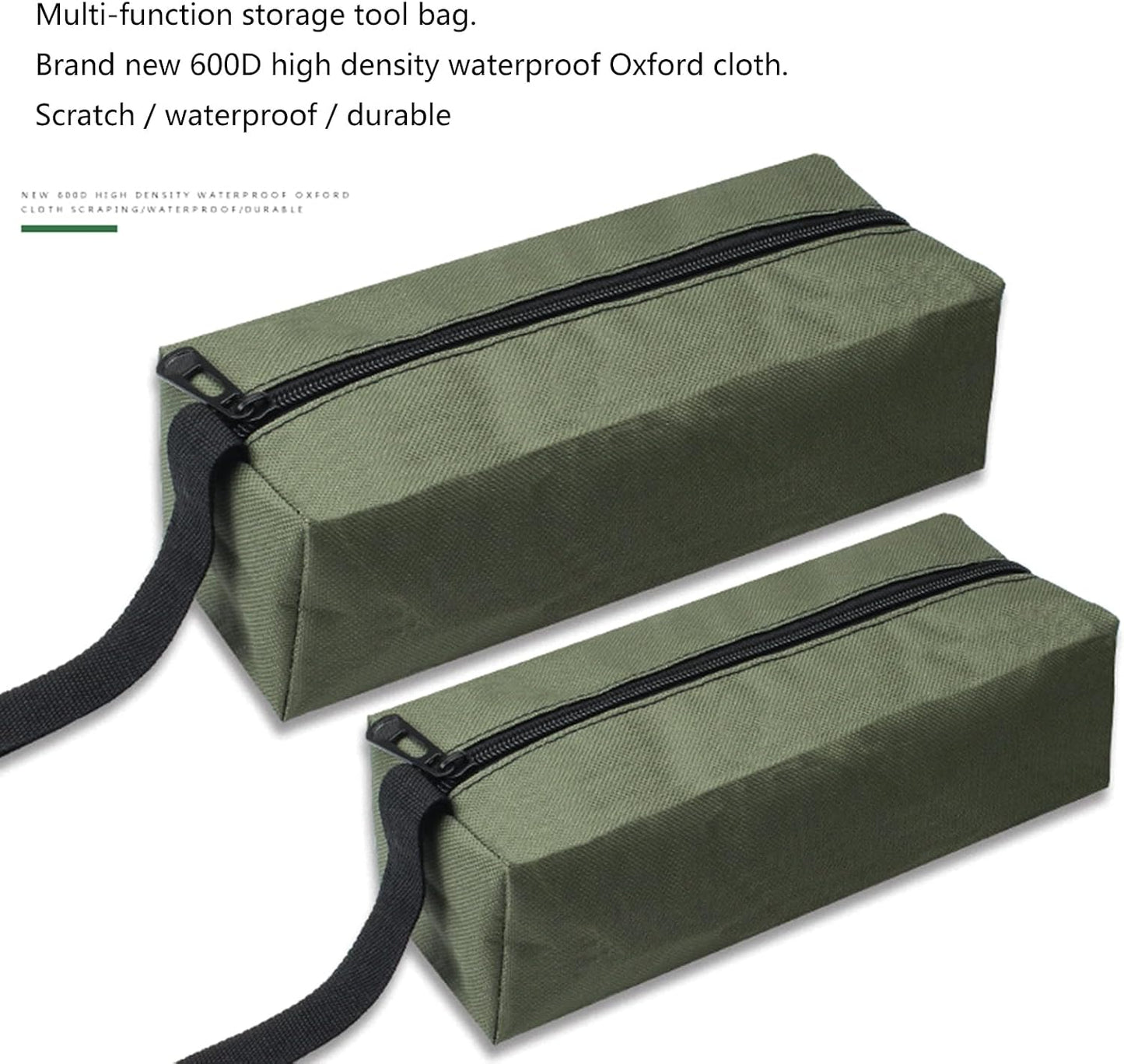  Lot De 5 Sacs à Outils Multifonctions étanches Pour Le Rangement Et L'organisation Des Outils